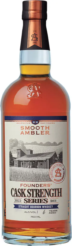 Smooth Ambler Founder's Cask Strength Series Straight Bourbon Whiskey 750Ml 1