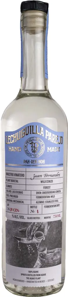 Parejo Sotol Juan Fernandez Wild Cenizo 750Ml 1