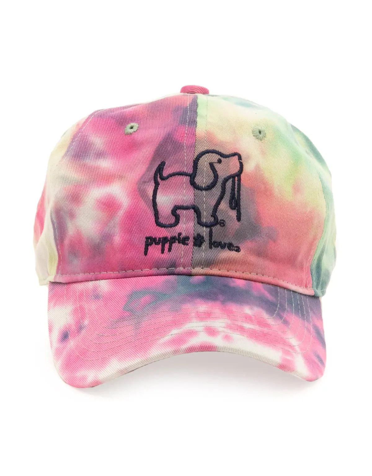 Rainbow Tie Dye Baseball Hat 1