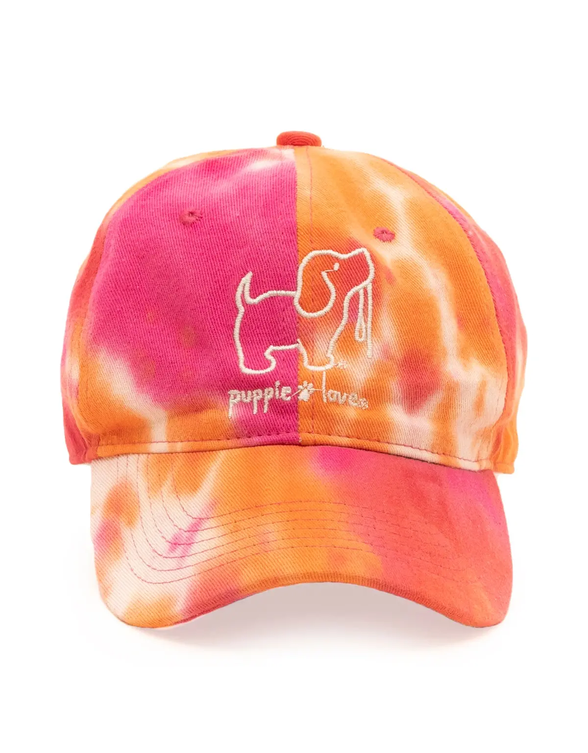 Sunset Tie Dye Baseball Hat 1