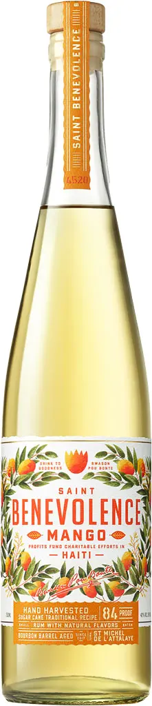 Saint Benevolence Mango Rum 750Ml 1