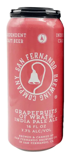 San Fernando Brewing Grapefruits Of Wrath 16Oz 1