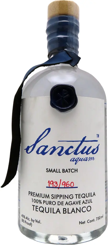 Sanctus Aquam Blanco Tequila 750Ml 1