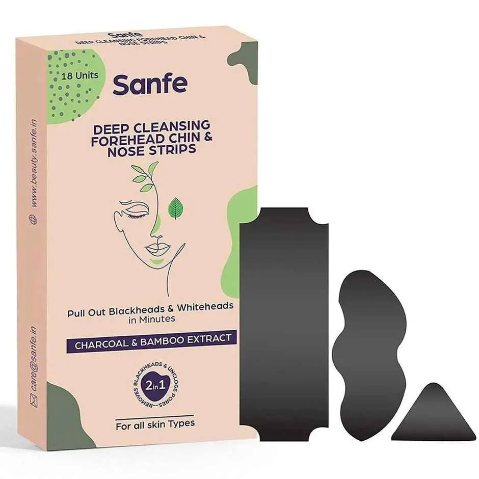 Sanfe Beauty Deep Cleansing Forehead And Chin Strips 1