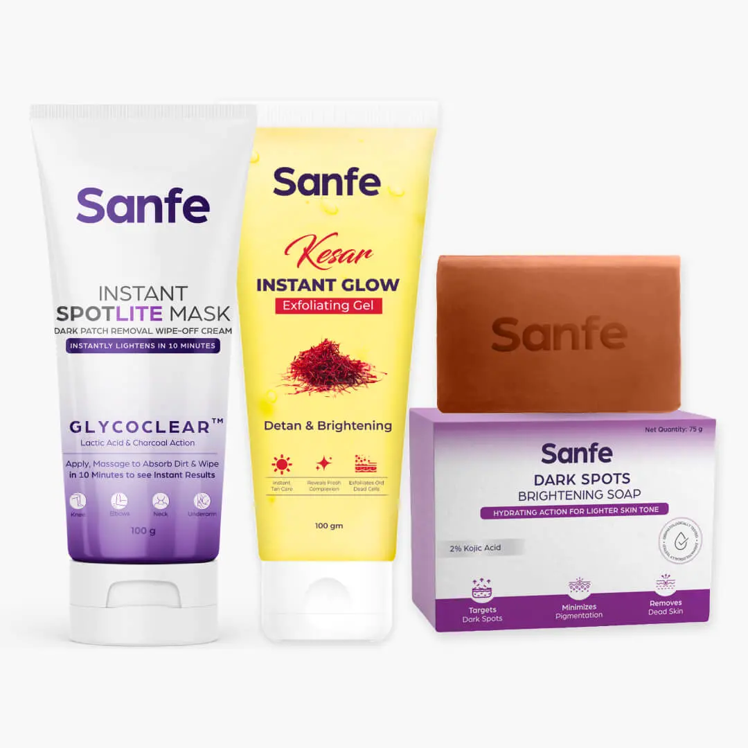 Sanfe Dark Spot Removal & Instant Glow Kit 1