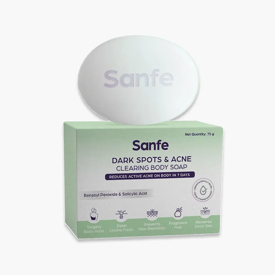 Sanfe Dark Spots & Acne Clearing Body Soap 1