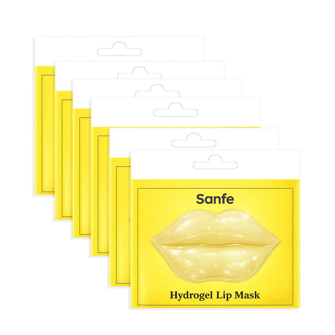 Sanfe Hydrogel Lip Mask (Pack Of 6) 1
