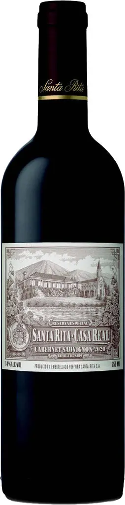 Santa Rita Casa Real Cabernet Sauvignon 2020 750Ml 1