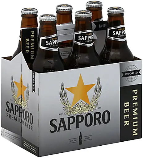 Sapporo 6Pk Bottles 1