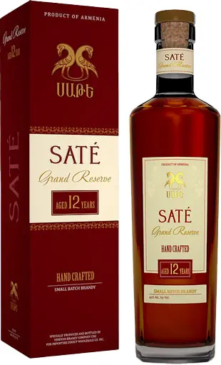 Sate Grand Reserve 12 Year Old Armenian Brandy 700Ml 1