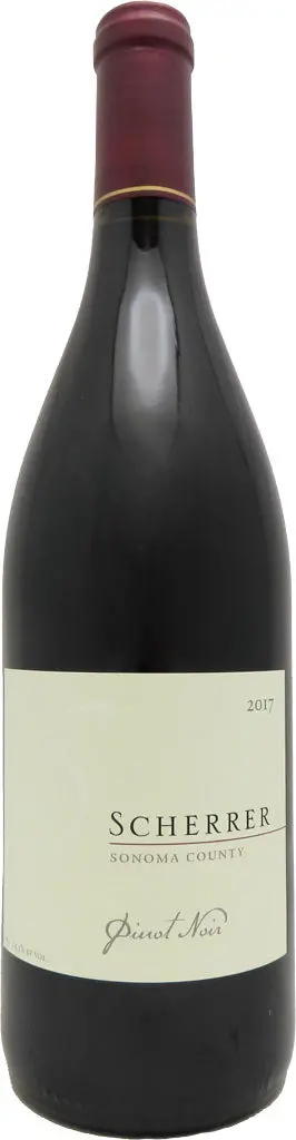 Scherrer Pinot Noir Sonoma County 2017 750Ml 1