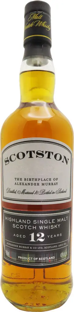 Scotston Highland Single Malt 12 Year Old 750Ml 1