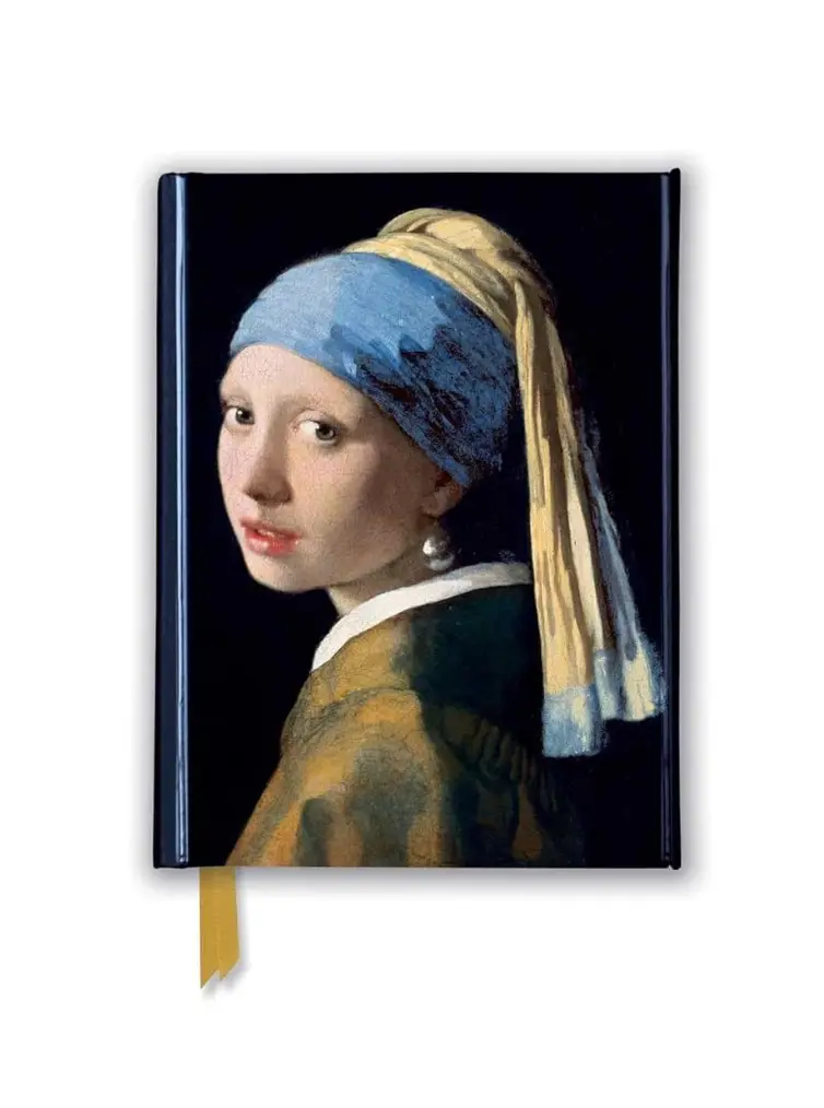 Johannes Vermeer: Girl With A Pearl Earring (Foiled Pocket Journal) (Flame Tree Pocket Notebooks) 1