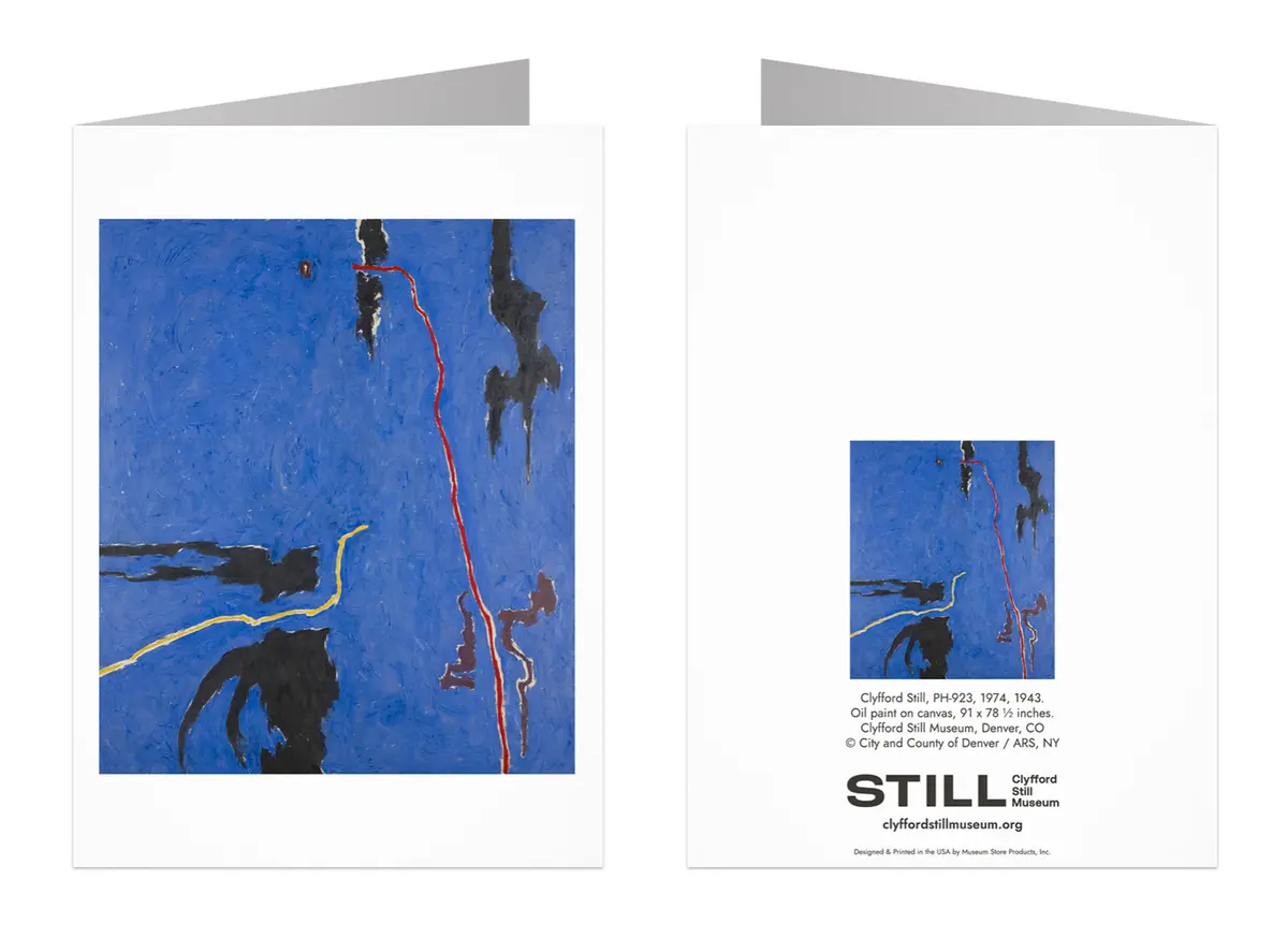 Notecards From “Tell Clyfford I Said ‘Hi’” Exhibition 1