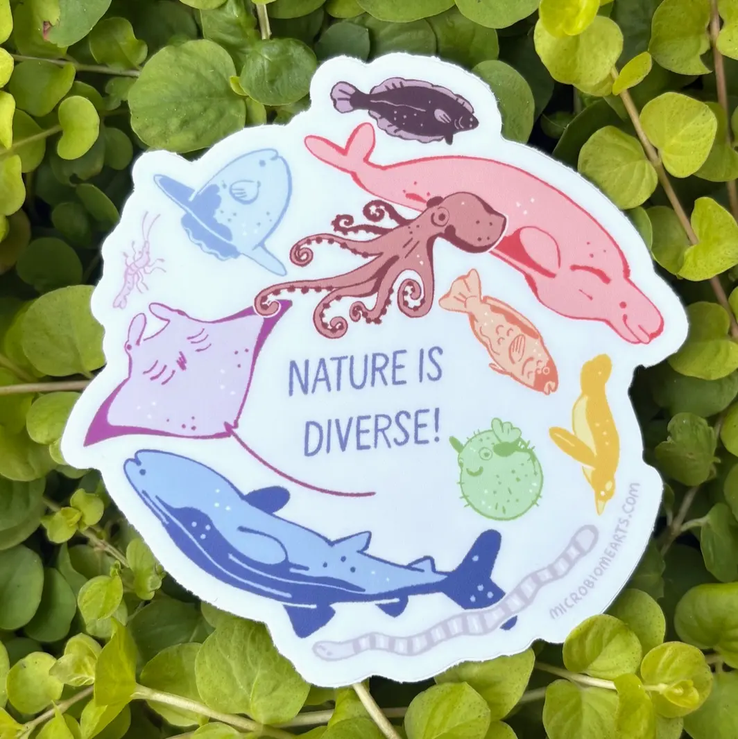 Nature Is Diverse Sticker 1