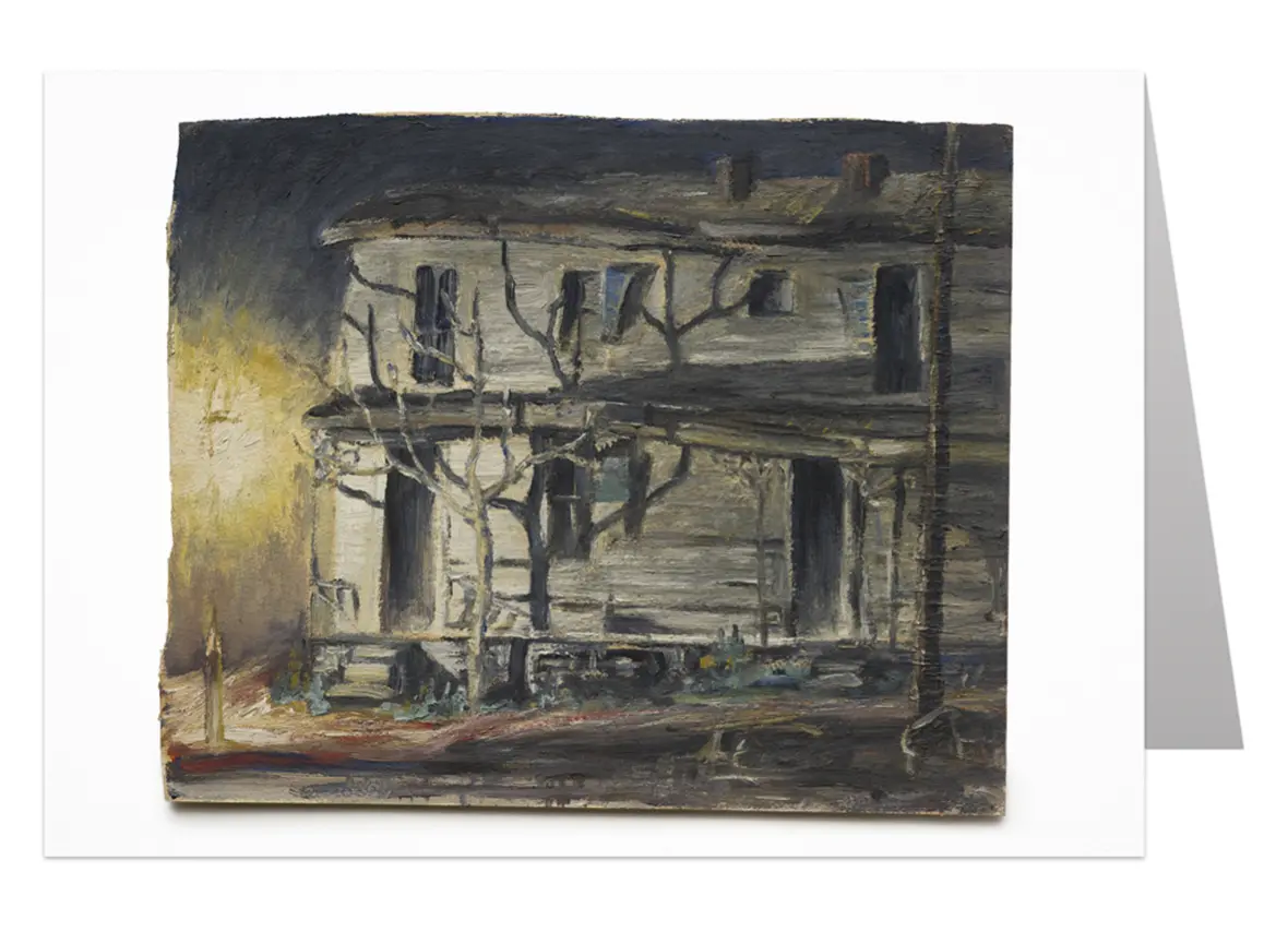 Still Spooky House Notecard 1
