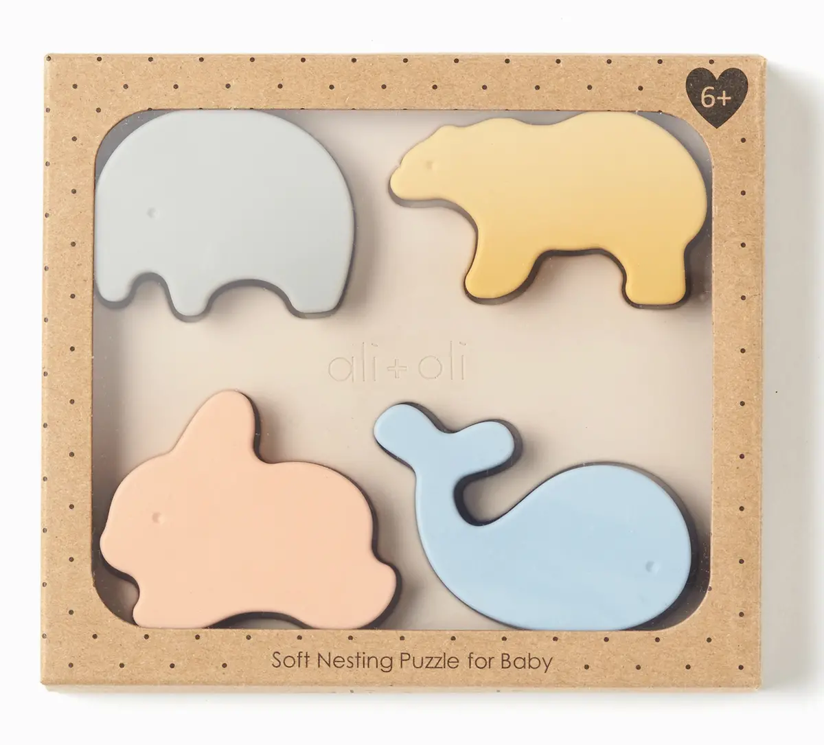 Baby Soft Silicone Mini-Animal Puzzle 1