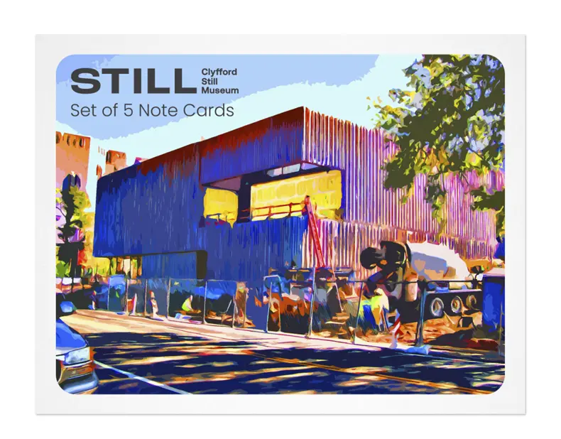 Still Construction Notecard Set 1