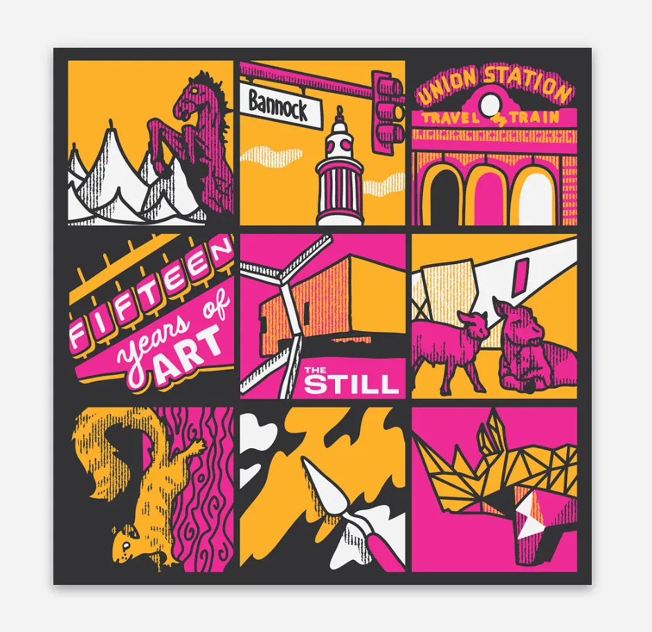 15Th Anniversary Museum Sticker 1