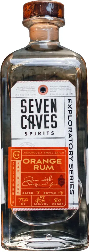 Seven Caves Orange Rum 750Ml 1