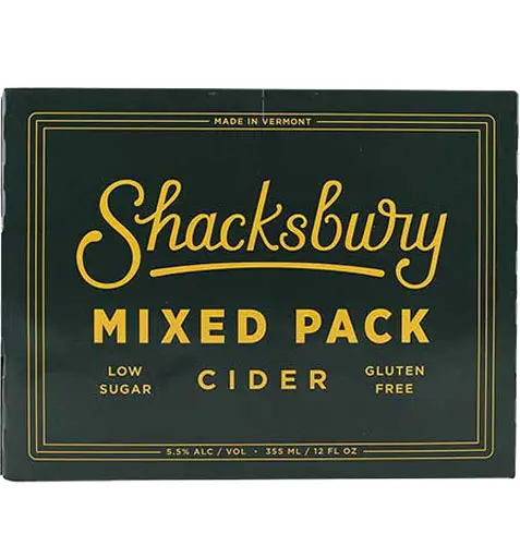 Shacksbury Mixed 12Oz Can 1