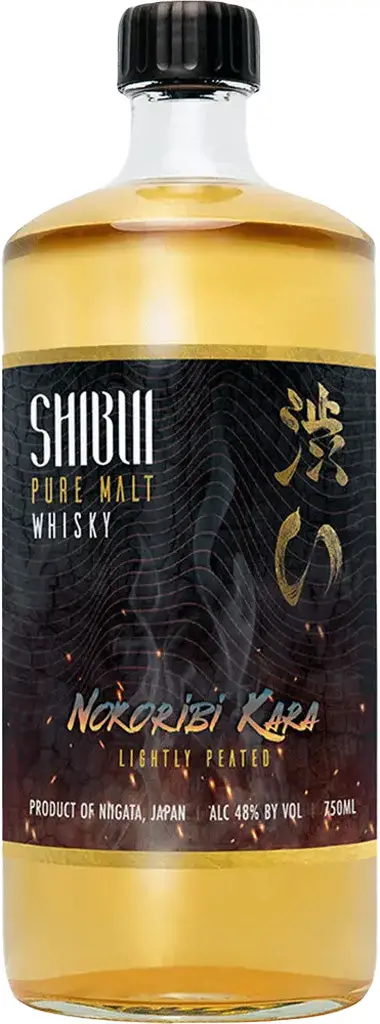 Shibui Nokoribi Kara Pure Malt Lightly Peated Whiskey 750Ml 1