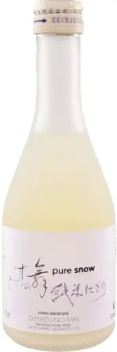 Shimizu No Mai Pure Snow Junmai Nigori Sake 300Ml 1