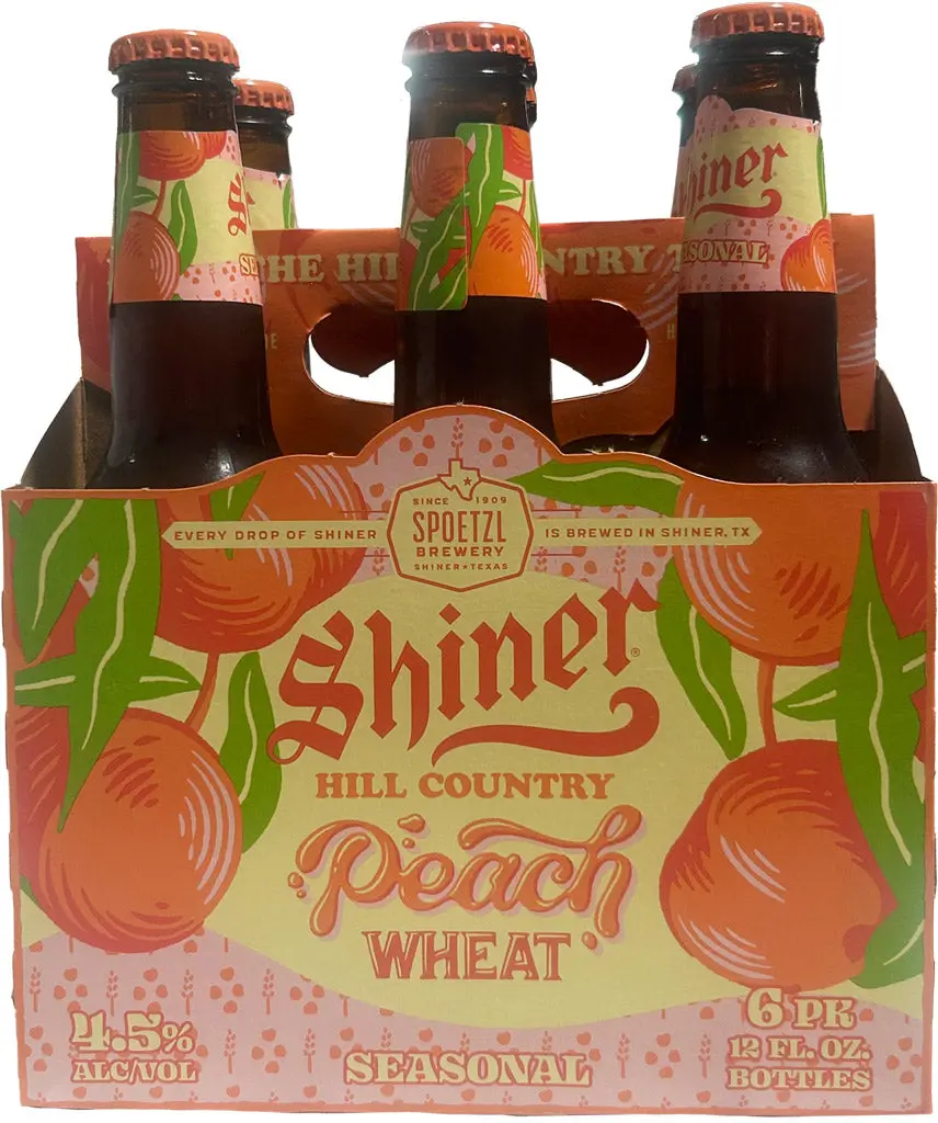 Shiner Peach Ale 6Pk Btls 1