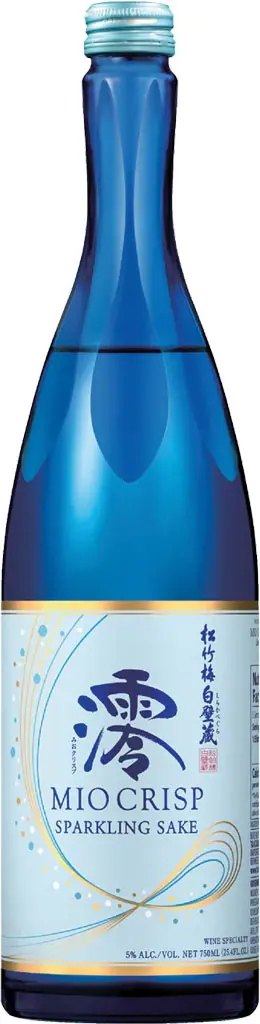 Sho Chiku Bai Mio Crisp Sparkling Sake 750Ml 1