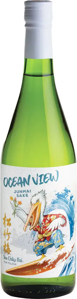 Sho Chiku Bai Ocean View Junmai Sake 750Ml 1