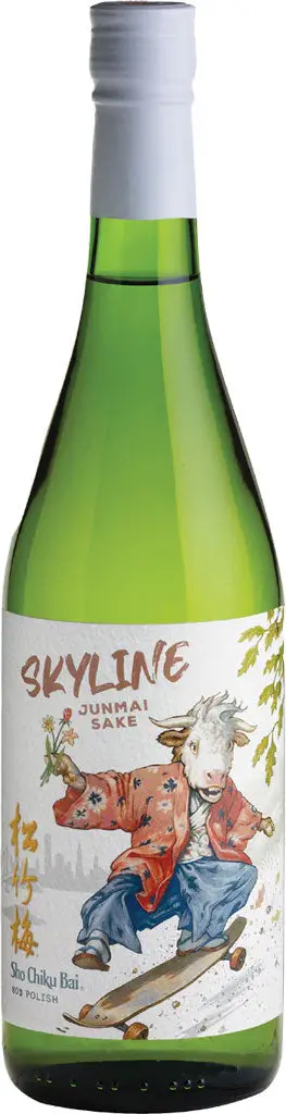 Sho Chiku Bai Skyline Junmai Sake 750Ml 1