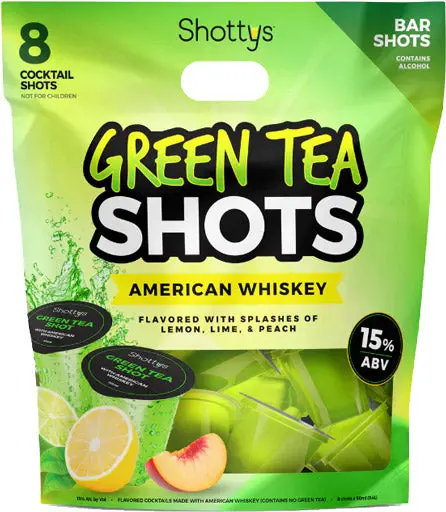Shottys Green Tea Shots 8X50ml 1