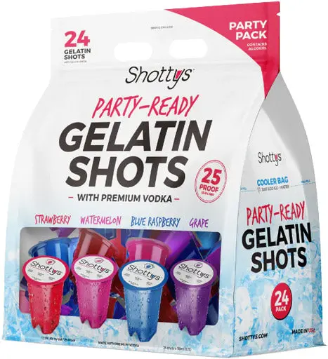 Shottys Party-Ready Gelatin Shots 24X50ml 1