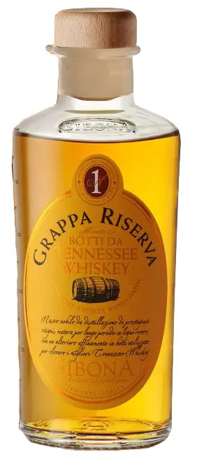 Sibona Grappa Reserva Old Barrel Aged Whisky Barrel 1L 1