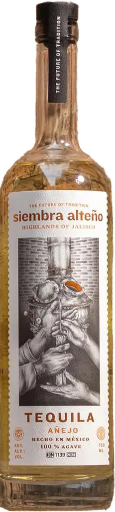 Siembra Alteno Tequila Anejo 750Ml 1