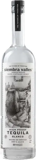 Siembra Valles Tequila Tahona High Proof Blanco 750Ml 1