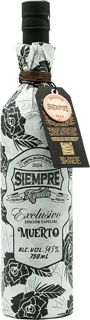 Siempre Exclusivo Muerto Blanco Tequila 750Ml 1