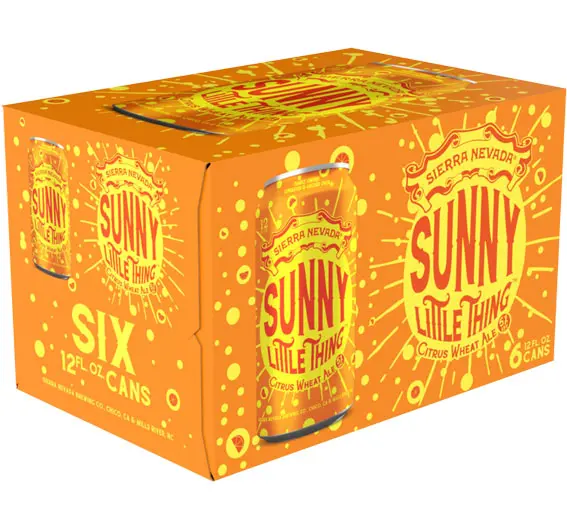 Sierra Nevada Sunny Little Thing Citrus Wheat Ale 6Pk Cans 1