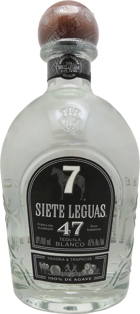 Siete 7 Leguas 47 Blanco Tequila 94 Proof 700Ml 1