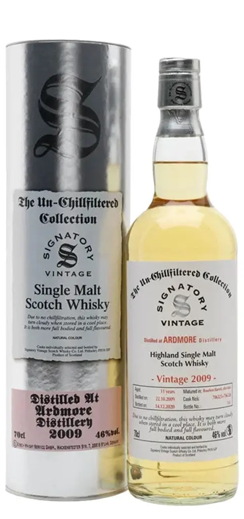 Signatory Ardmore 2009 11 Year Old Single Barrel Single Malt Whisky 700Ml 1