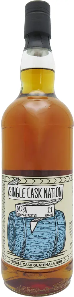 Single Cask Nation Darsa 11Yr 2Nd Fill Bourbon Hogshead Cask Single Cask Guatemala Rum 2011 750Ml 1