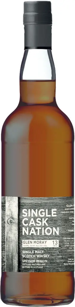 Single Cask Nation Glen Moray Single Malt 13 Year Old 700Ml 1