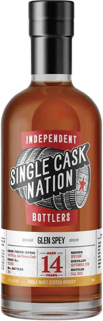 Single Cask Nation Glen Spey Single Malt Whisky 14 Year Old 700Ml 1