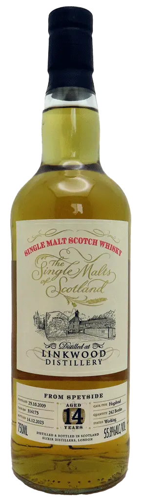 The Single Malts Of Scotland Linkwood 2009 14Yr 750Ml 1
