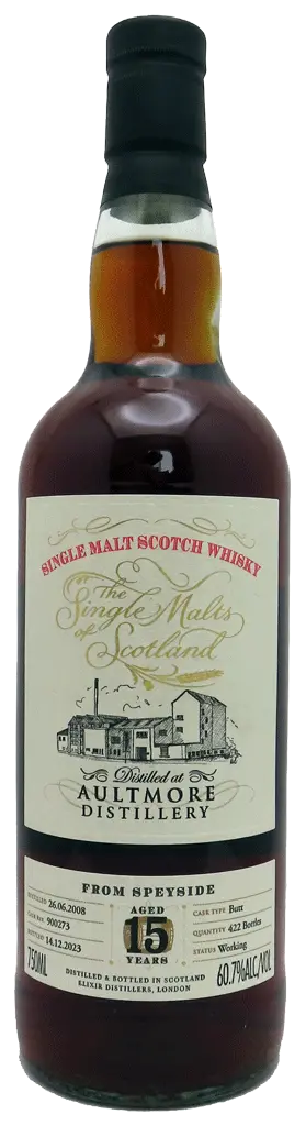 The Single Malts Of Scotland Aultmore 2008 15Yr 750Ml 1