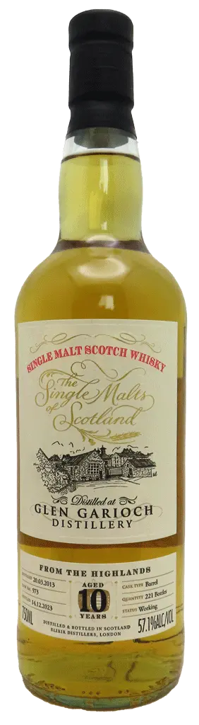 The Single Malts Of Scotland Glen Garioch 2013 10Yr 750Ml 1