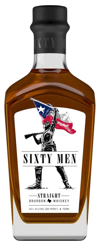 Sixty Men Bourbon Whiskey 750Ml 1
