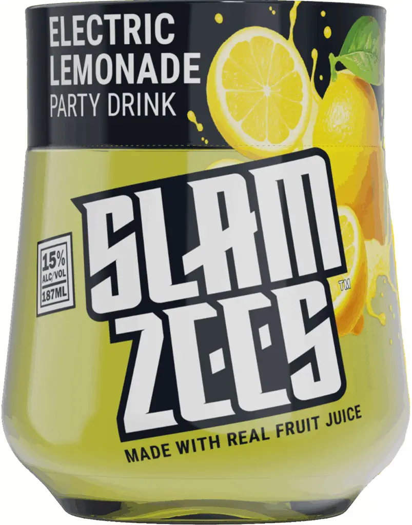 Slamzees Electric Lemonade Party Drink 187Ml 1