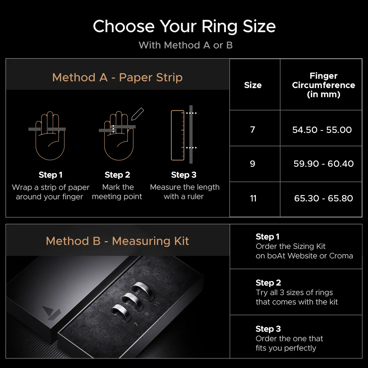 Smart Ring Sizing Kit 1