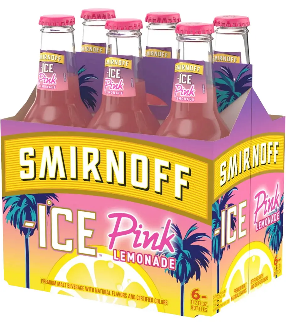 Smirnoff Ice Pink Lemonade 6Pk 1